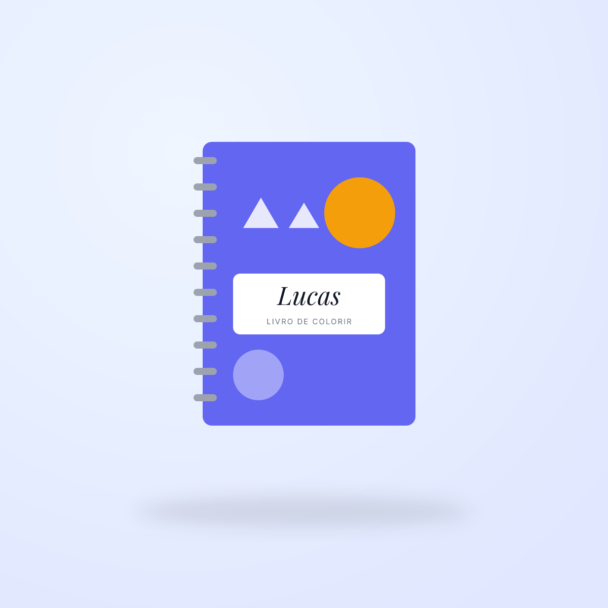 Livro de Colorir Personalizado